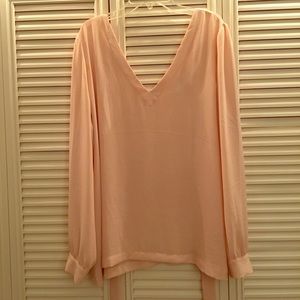 Loft Pale Pink Blouse